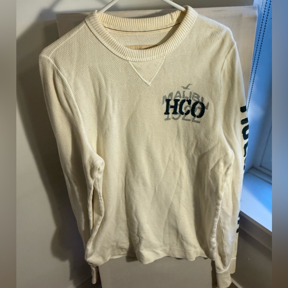 Hollister Men’s cotton Long Sleeve Large